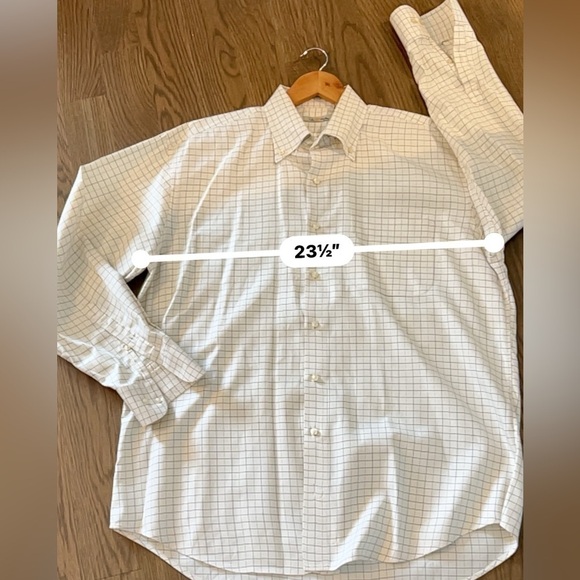Peter Millar Long Sleeve Button Shirt Mens L Plaid Multicolor 100% cotton golf H - Picture 3 of 9